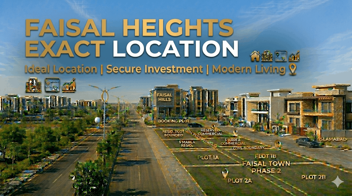 Faisal Heights Exact Location