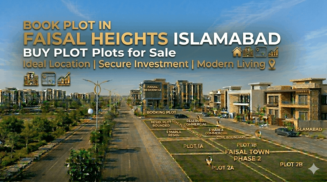 Book Plot in Faisal Heights Islamabad